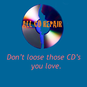 All CD repair logo